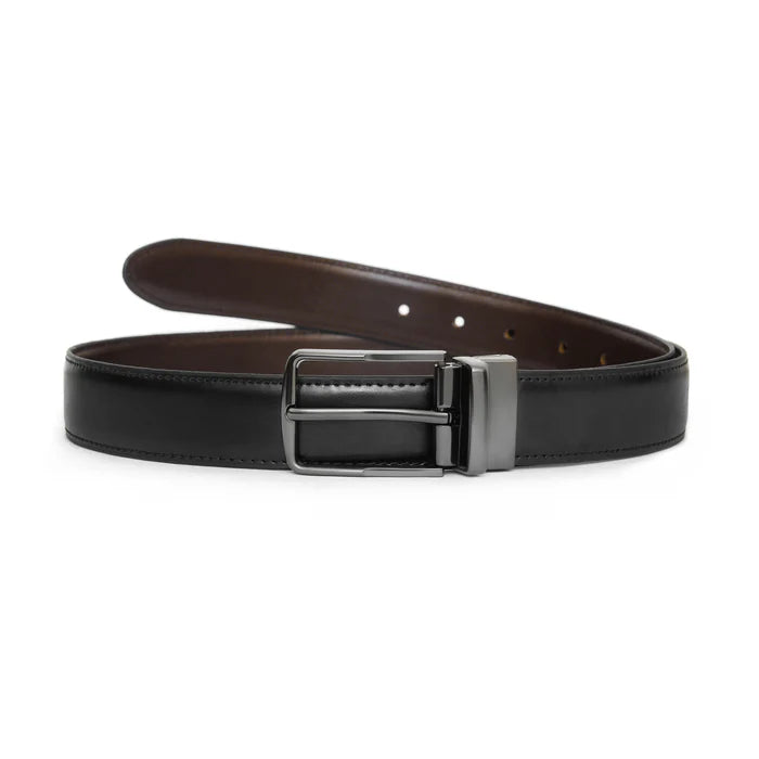 2 In 1 Reversible Leather Belt
